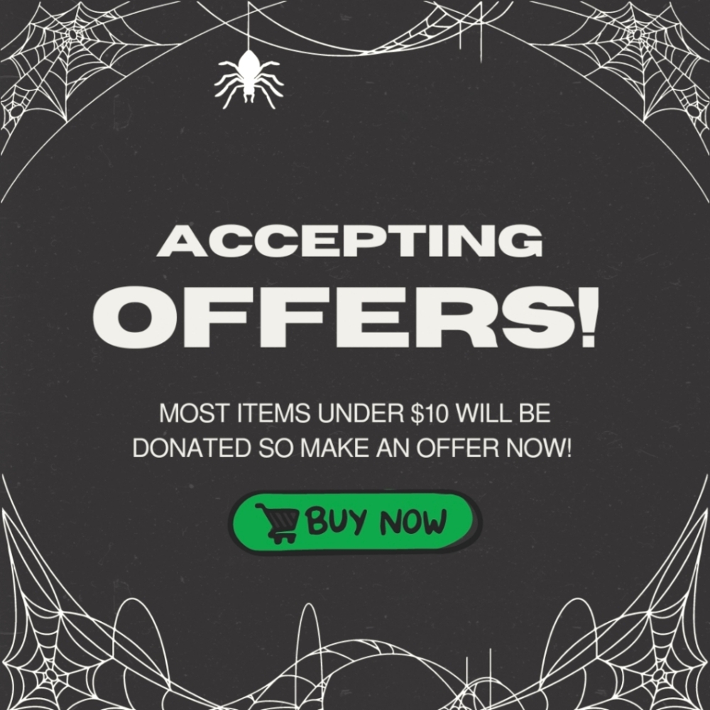 Accepting offers! Clear out sale!